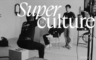 Superculture homepage website preview