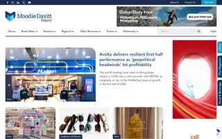 The Moodie Davitt Report homepage website preview