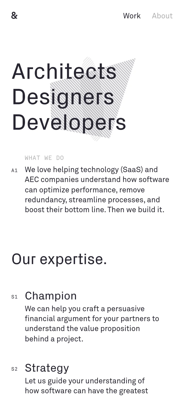 Dixon & Moe About Us mobile website screenshot