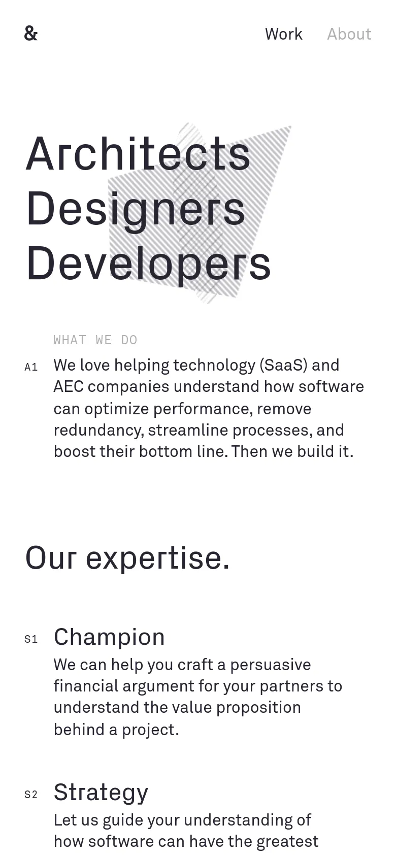 Dixon & Moe About Us mobile website screenshot