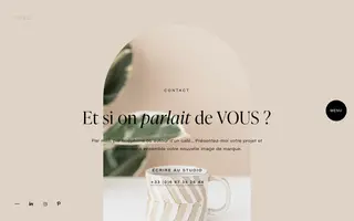 Sophie Doukhopelnikoff homepage website preview