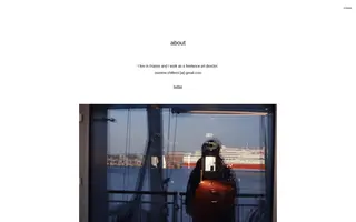 Maxime Chillemi homepage website preview
