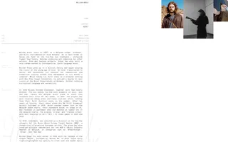 Willem Ardui homepage website preview