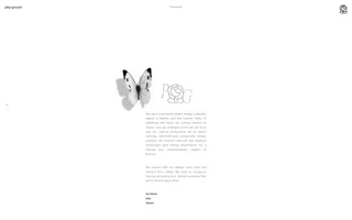 Pleyground homepage website preview