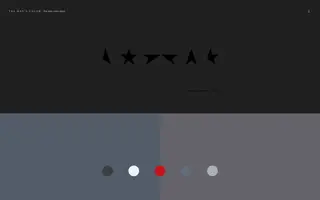 The Day's Color homepage website preview