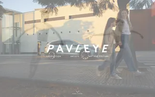 Pavleye homepage website preview