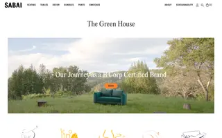 Sabai homepage website preview