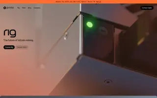 Proto homepage website preview