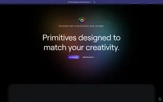Dynaboard homepage website preview