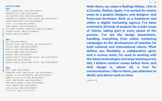 Rodrigo Núñez homepage website preview