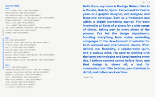 Rodrigo Núñez homepage website preview