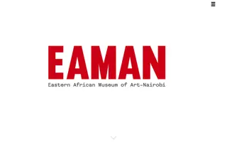 EAMAN homepage website preview