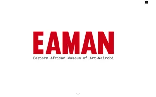 EAMAN homepage website preview