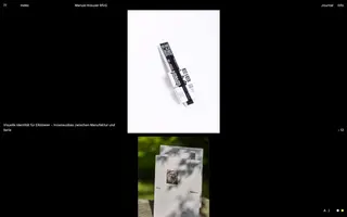Manuel Kreuzer Bfg homepage website preview