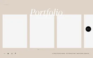 Sophie Doukhopelnikoff homepage website preview