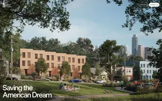 The American Housing Corporation homepage website preview