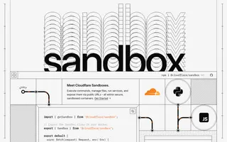Sandbox homepage website preview