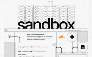 Sandbox homepage website preview