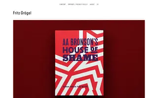 Fritz Grögel homepage website preview