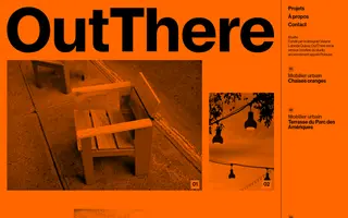 OutThere homepage website preview