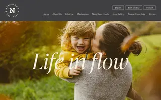 Newenham Adelaide Hills homepage website preview