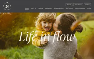 Newenham Adelaide Hills homepage website preview