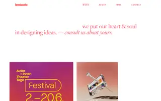 formdusche homepage website preview