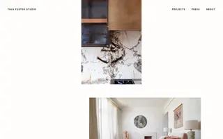 Tala Fustok homepage website preview