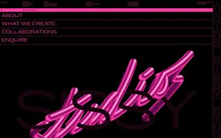 Sissy Screens homepage website preview