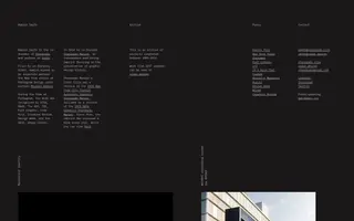 Hamish Smyth homepage website preview