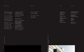 Hamish Smyth homepage website preview