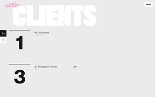 Karim Rashid homepage website preview