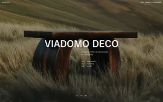 Oscar Pico homepage website preview