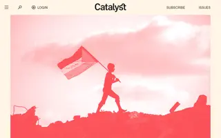 Catalyst homepage website preview