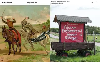Alexander Bönninger homepage website preview