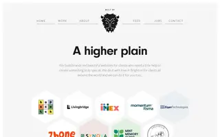 Built By Buffalo homepage website preview