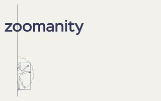 Zoomanity homepage website preview