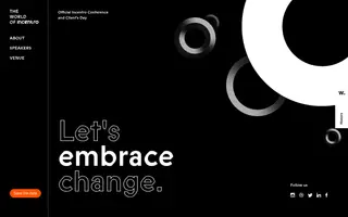World of Incentro homepage website preview
