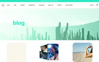 Hume Supernatural homepage website preview