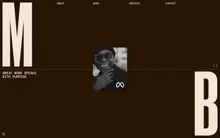 Michael Brown homepage website preview