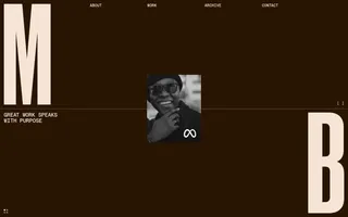 Michael Brown homepage website preview
