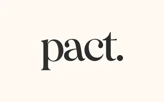 Pact Studio homepage website preview