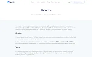 Payhip homepage website preview