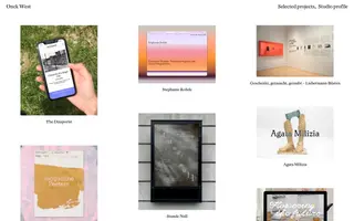 Onck West homepage website preview