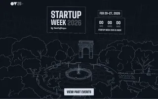 Startup Week 2026 homepage website preview