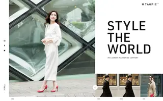 Tagpic homepage website preview