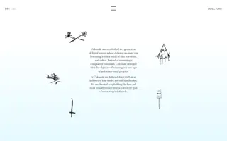 Colossale homepage website preview