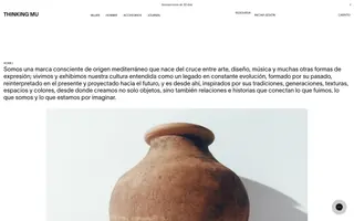 Thinking MU homepage website preview