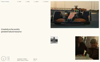 Jackson & Moran homepage website preview