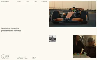 Jackson & Moran homepage website preview
